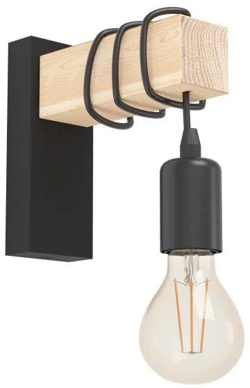 Eglo 32917 - Aplică perete TOWNSHEND 1xE27/10W/230V