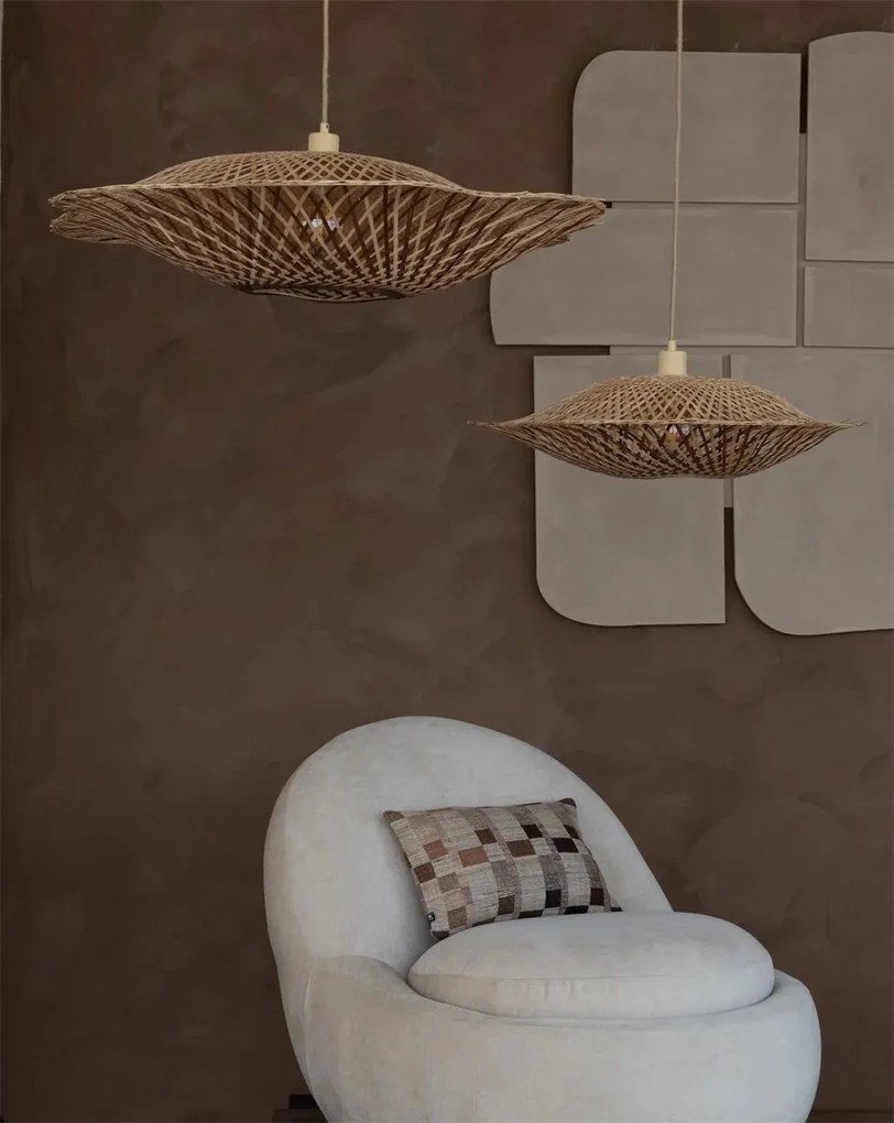 Lustra/Pendul Eco, Bambus, Madura nat/brown, S