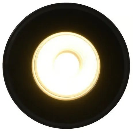 Spot LED incastrabil baie IP65 Rosalee negru