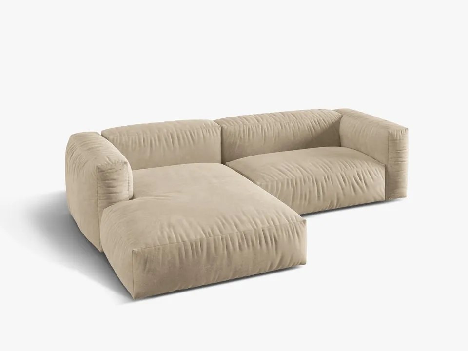 Coltar modular Martina catifea Vogue L283 cm