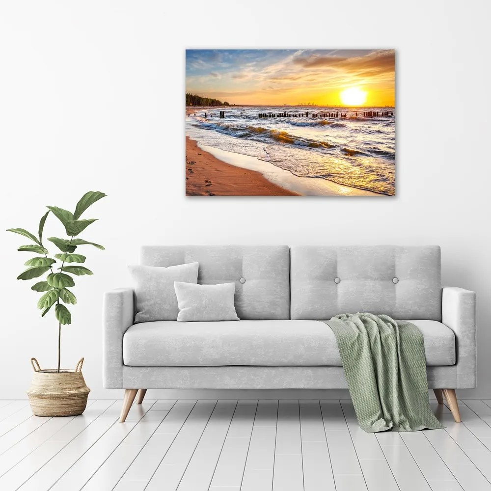 Tablou pe pânză Sunset beach