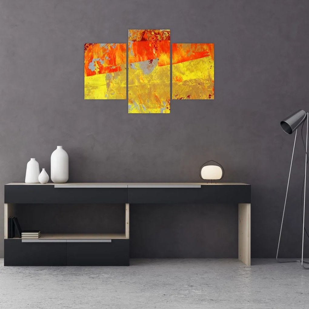 Tablou cu abstracție - pictura (90x60 cm)