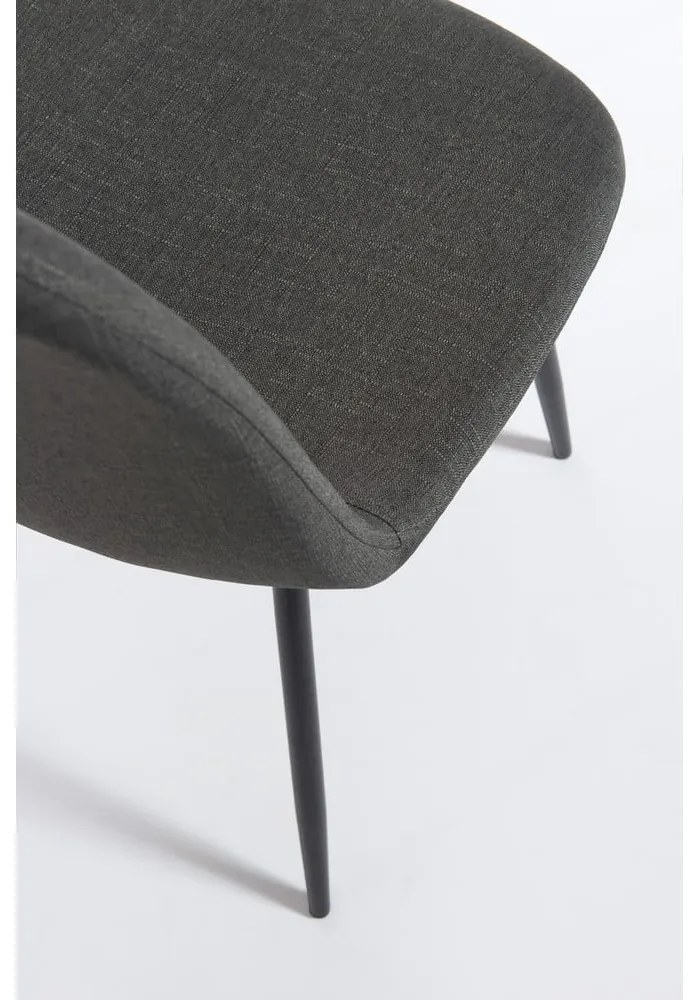 Set 2 scaune dining Bonami Essentials Lissy, gri închis