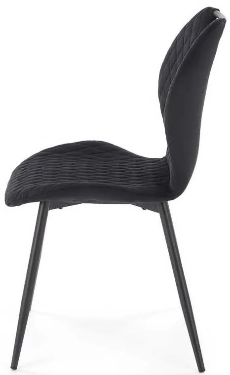 Scaun de bucătărie Henley, negru