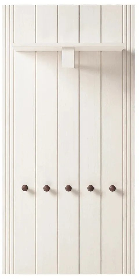 Set pentru hol alb din lemn de pin 60x120x25 cm Anita – Støraa