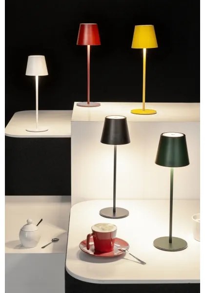 Lampă LED dimabilă de masă Kanlux 36322 INITA LED/1,2W/1800 mAh IP54 roșu