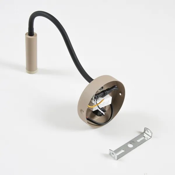 Lampă LED flexibilă de perete Brilagi MAYA LED/3W/230V 4000K bej