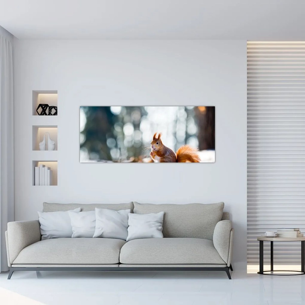 Tablou - Veveriță (120x50 cm)