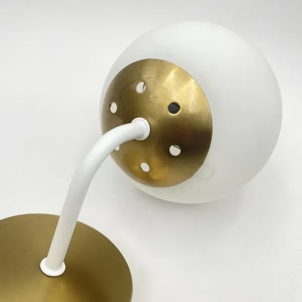 Brilagi - Aplica de perete MALIVA 1xE14/15W/230V, aurie/albă