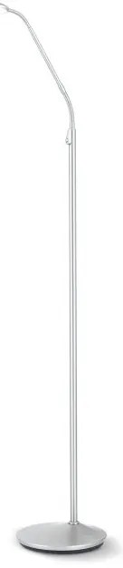 Lampadar LED dimabil stil modern Cobra satin chrome
