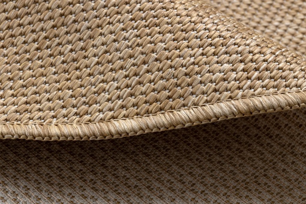 Covor SISAL SION cerc A5165A Melanj țesute plate natural