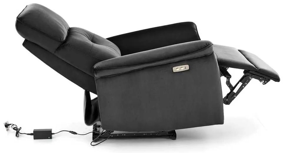 Scaun reclinabil Semir, negru