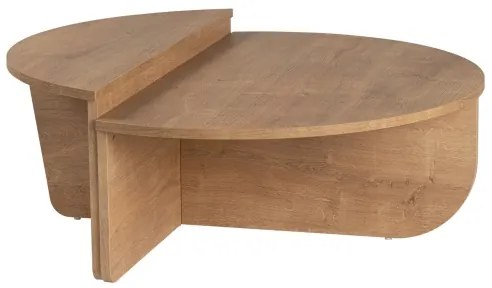 SET 2x măsuță de cafea ORION stejar