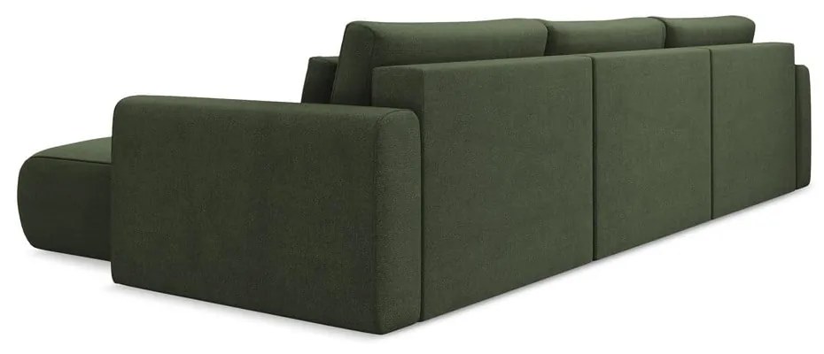 Colțar kaki extensibil/cu spațiu de depozitare (în formă de "U") Kapua – Makamii