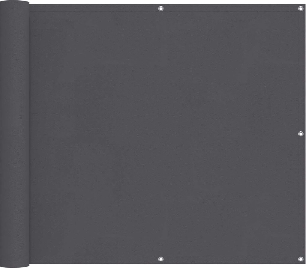 vidaXL Ecran de balcon Antracit 100 x 800 cm Material Oxford