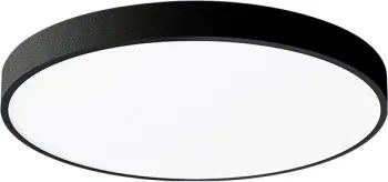 Plafonieră LED dimabilă Immax NEO 07248L SEMPLICI 36W/230V Wi-Fi Tuya negru + telecomandă