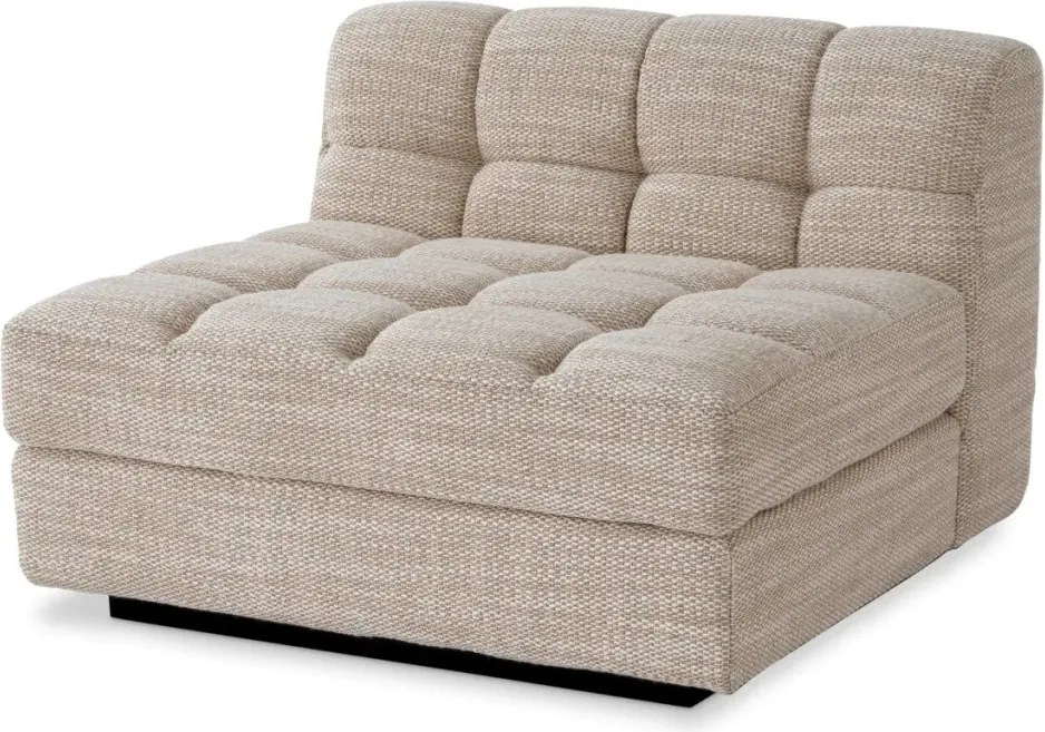 Canapea, Modul centru design elegant LUX Dean middle Skyward sand