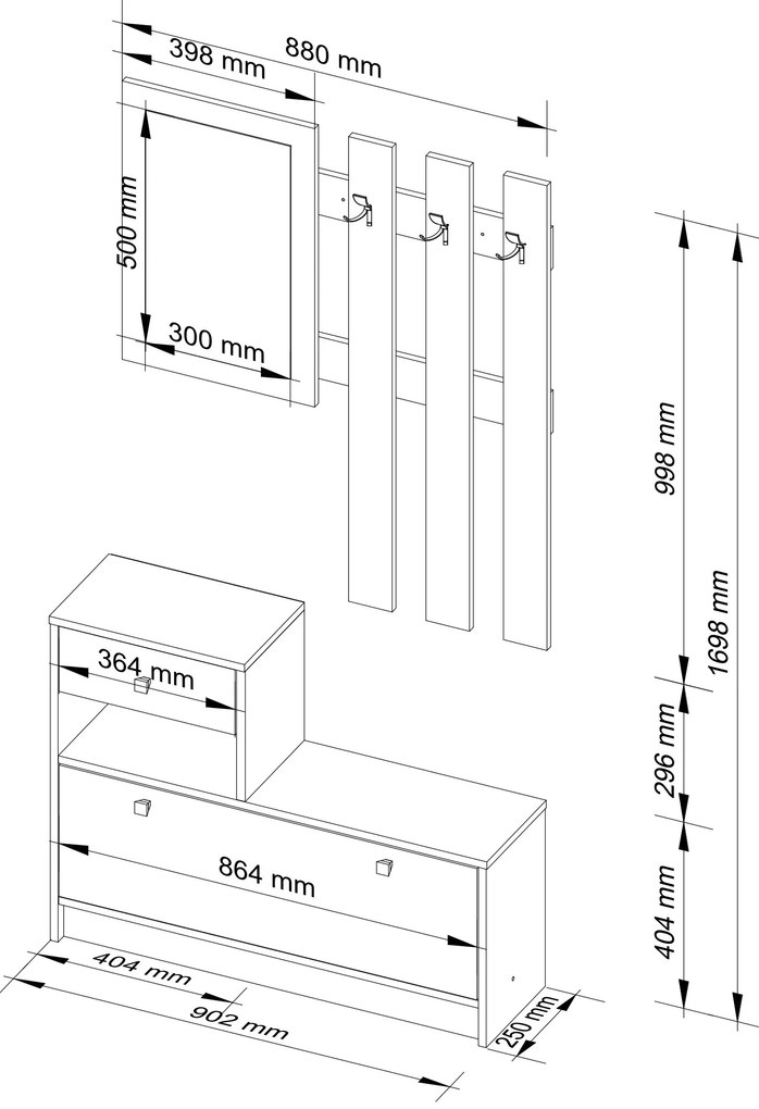 Mobilier hol Zariel (arin). 1068548