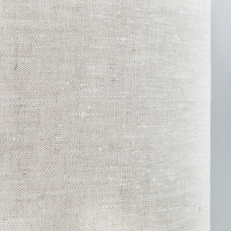 Lampă suspendată neagră cu abajur 35 cm gri deschis reglabil - Blitz