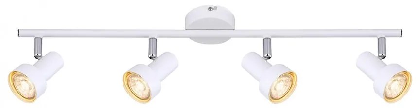 Lustra cu 4 spoturi design industrial Konrad alb 5357 RX