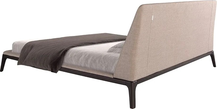 Pat dublu tapitat design LUX Grey 180x200cm