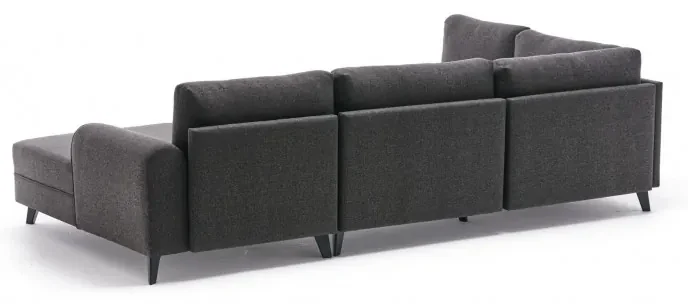 Canapea Tip Coltar in Forma de U Belen - Anthracite