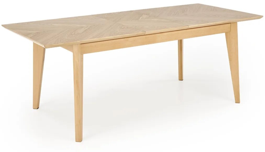 Masa extensibila Edmondo stejar natur/natur L160-240 cm