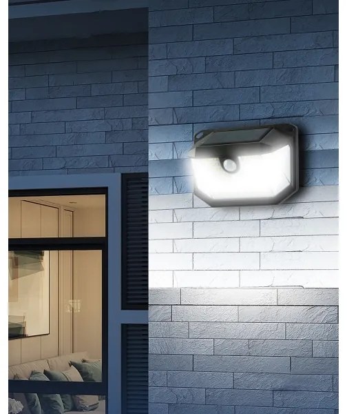 Aplică LED solară cu senzor LED/4W/5,5V IP65 Immax 08486L