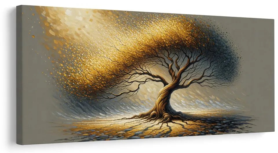 Tablou arborele vieții măreț în lumină