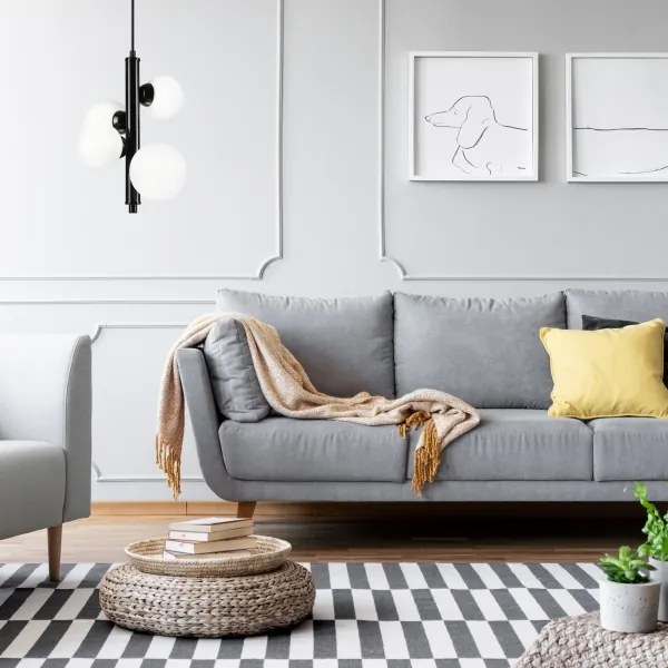 Lustră pe cablu LARRY 4xG9/15W/230V