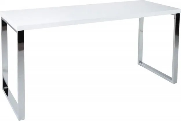 Birou elegant White Desk 140cm alb