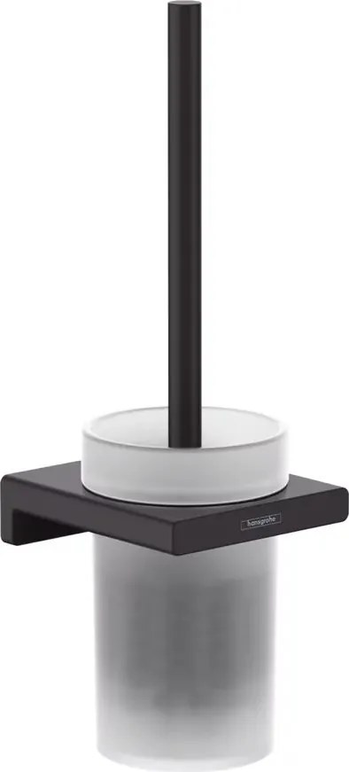Perie WC Hansgrohe AddStoris negru mat
