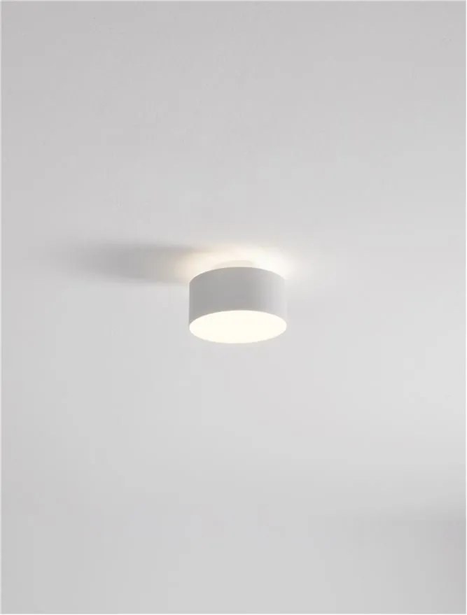 Spot aplicat, Plafoniera LED Ozen alb, 14cm