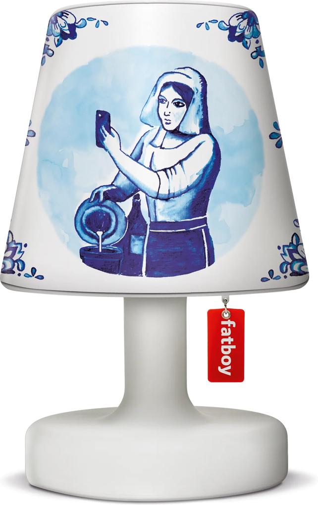 Abajur "cooper cappie" pentru lampă de masă "Edison the Petit", 44 variante- Fatboy® Culoare: delfts blauw 2.0