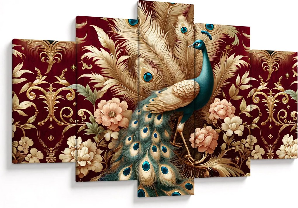 Tablou – Păun elegant (150x105 cm)