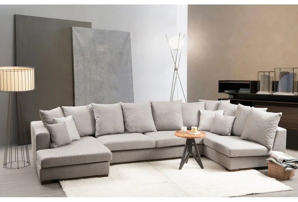 Colțar gri deschis (în formă de "U") Colorado – Balcab Home