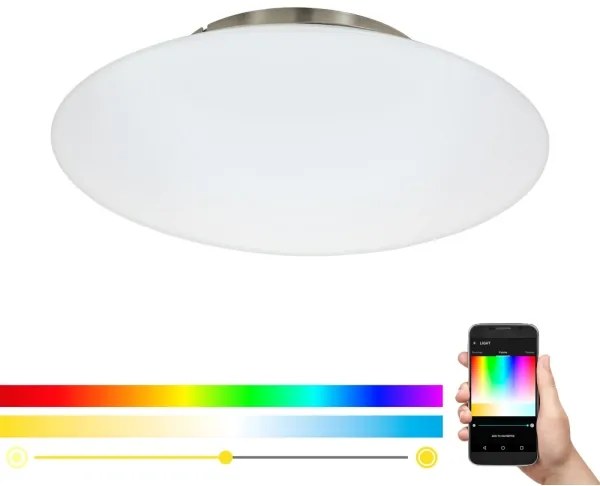 Eglo 97811 - Plafonieră LED RGB reglabilă FRATTINA-C LED/27W/230V
