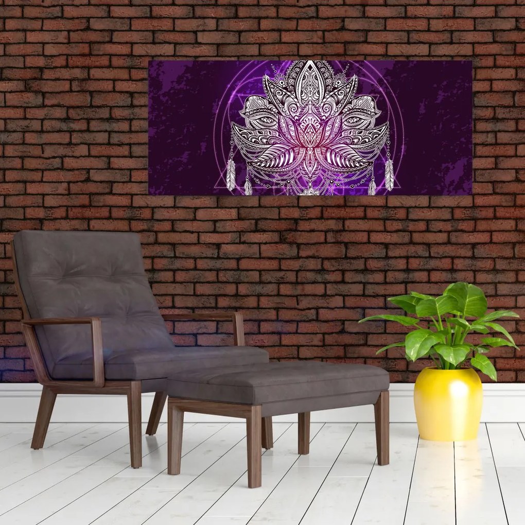 Tablou - Lotus (120x50 cm)