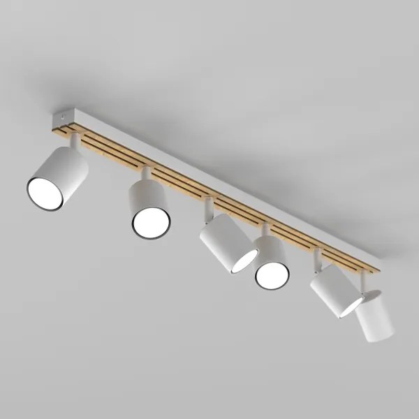 Spot TERRA 6xGU10/8W/230V alb