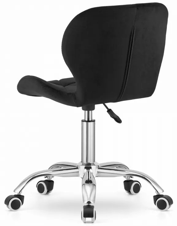 Set pentru birou masa de birou TAYLOR SONOMA 100x50 cm + scaun de birou AVOLA VELVET negru