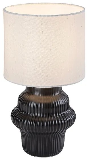 Rabalux 74058 - Lampă de masă GLIMO, 1xE14/40W/230V, neagră