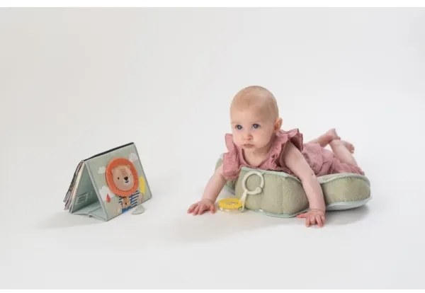 Pernă de joacă pentru burtică TUMMY-TIME savană Taf Toys