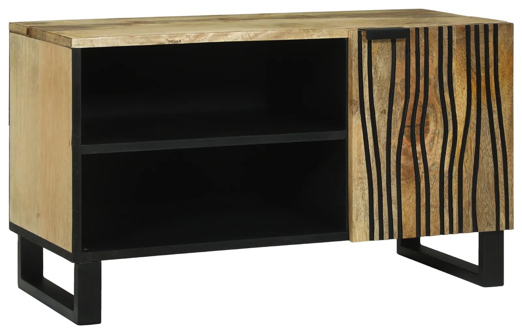 vidaXL Cabinet TV - 80x31.5x46 cm Lemn de mango și lemn prelucrat