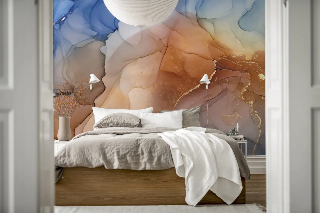 Fototapet, Colors in Harmony, Coral, Rebel Walls