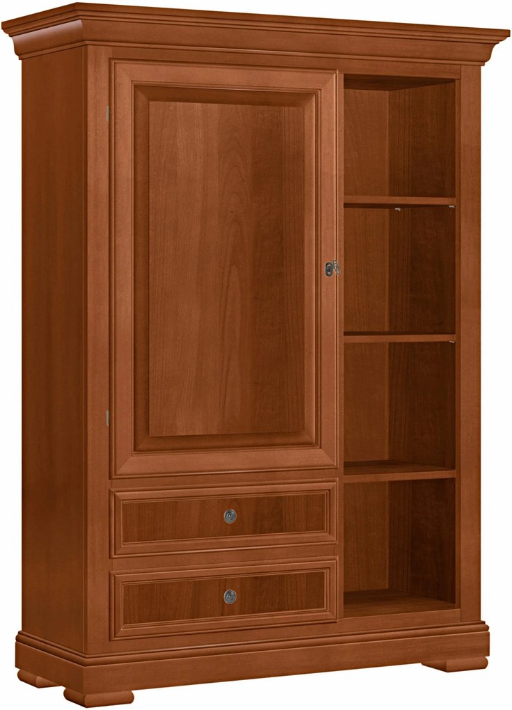 Comoda inalta Constantia cires 112/42/153 cm