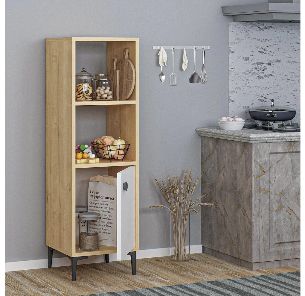 Raft Pububo (stejar zafir + alb) . 1094197