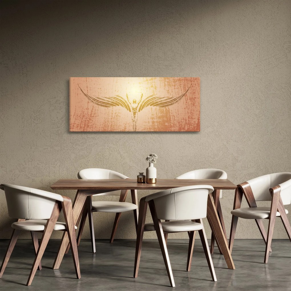 Tablou - Abstracția angelică (120x50 cm)