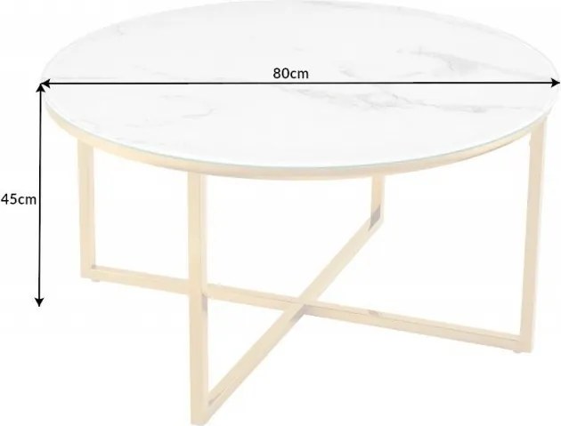 Masuta de cafea design modern Elegance 80cm