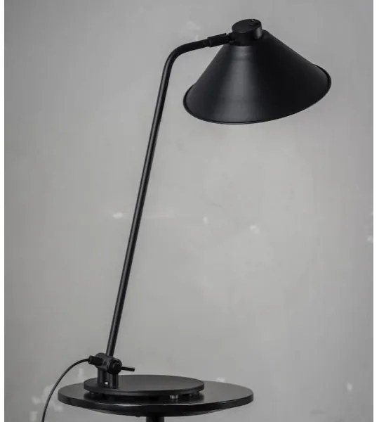 Lampă de masă GABIAN 1xE27/15W/230V neagră Argon 4998