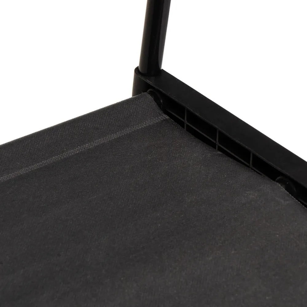Suport pentru haine negru cu roți din metal 84x43x156 cm – Casa Selección